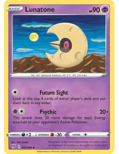 Lunatone - Reverse Holo