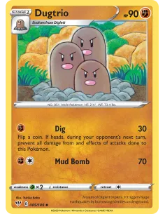 Dugtrio - Reverse Holo