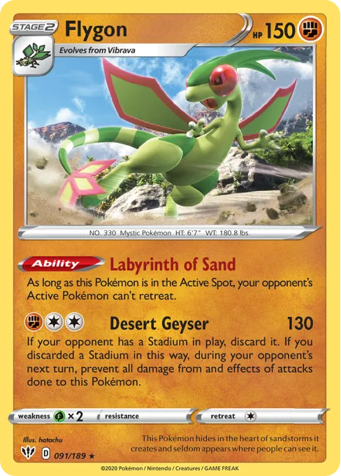 Flygon - Reverse Holo