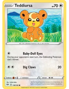 Teddiursa - Reverse Holo