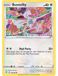 Bunnelby - Reverse Holo