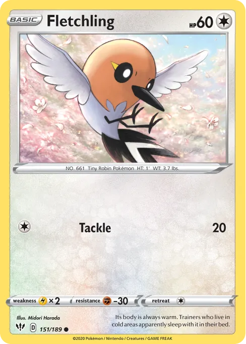 Fletchling - Reverse Holo