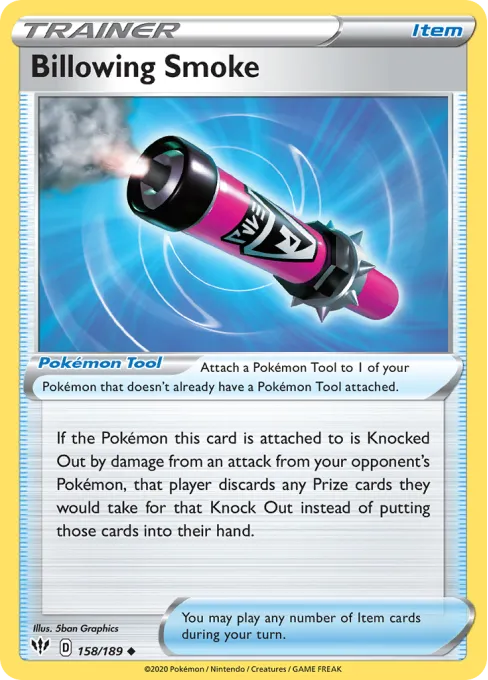 Billowing Smoke - Reverse Holo