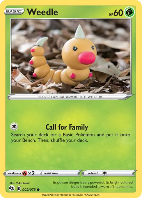 Weedle - Reverse Holo