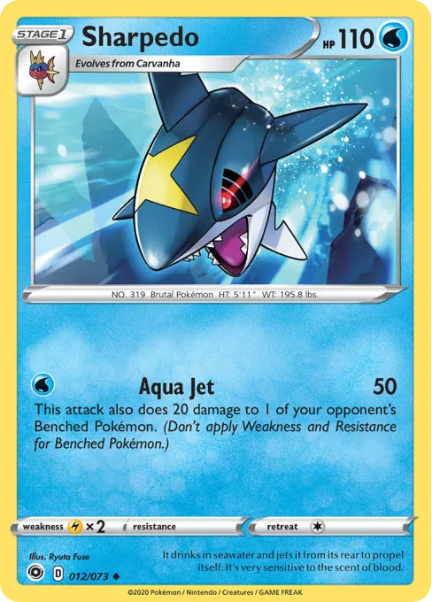 Sharpedo - Reverse Holo
