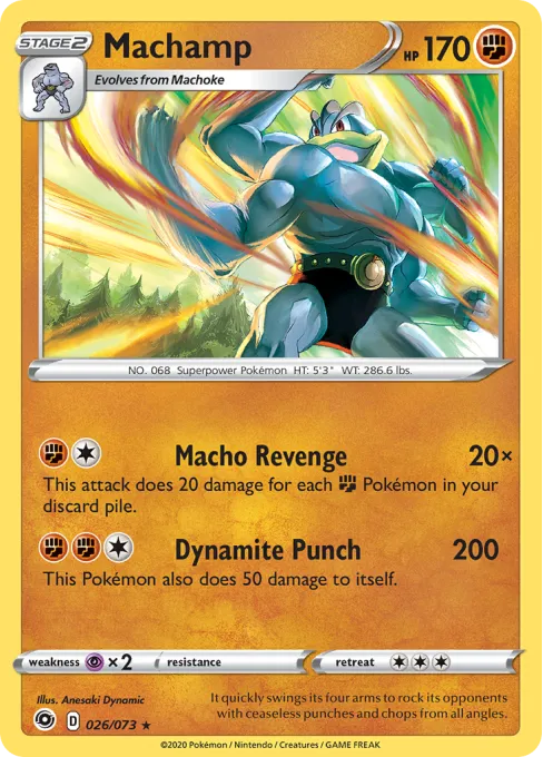 Machamp - Reverse Holo