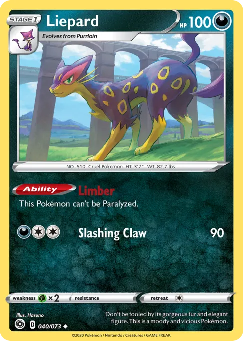 Liepard - Reverse Holo