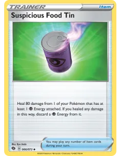 Suspicious Food Tin - Reverse Holo