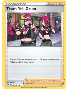 Team Yell Grunt - Reverse Holo