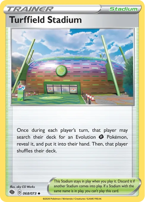Turffield Stadium - Reverse Holo