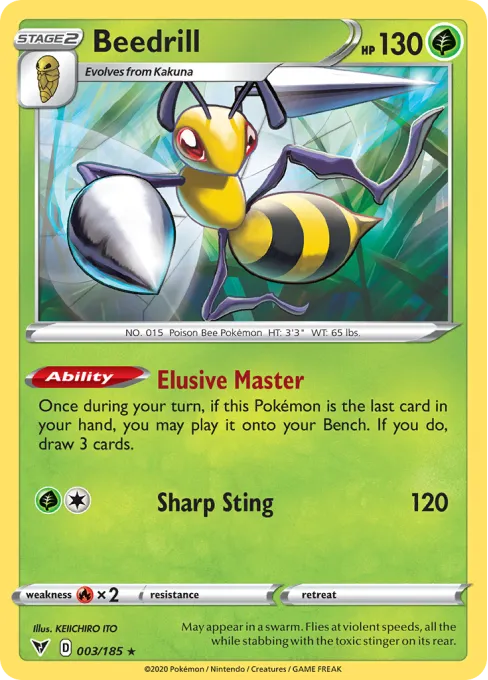 Beedrill - Reverse Holo
