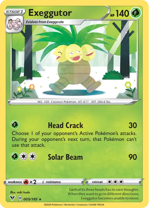 Exeggutor - Reverse Holo
