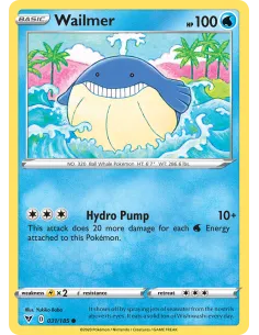 Wailmer - Reverse Holo