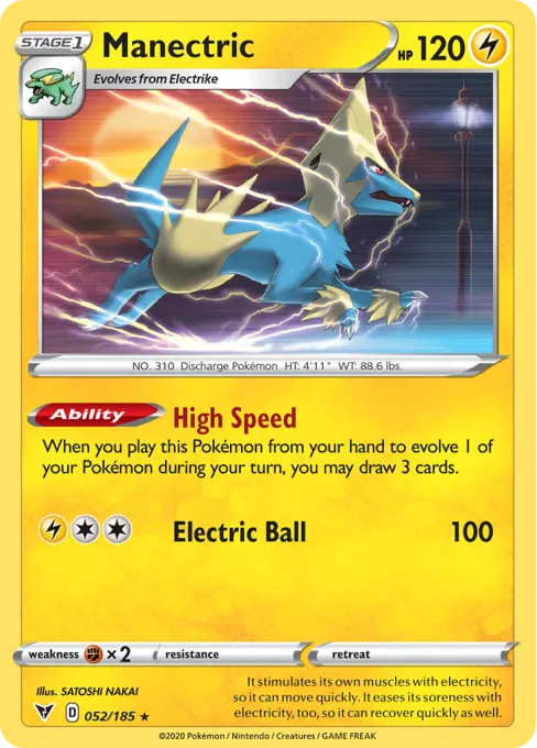 Manectric - Reverse Holo