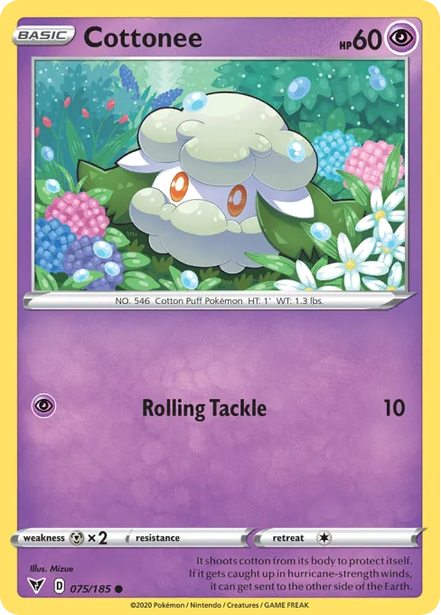 Cottonee - Reverse Holo
