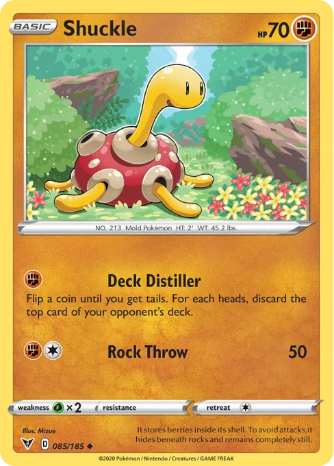 Shuckle - Reverse Holo