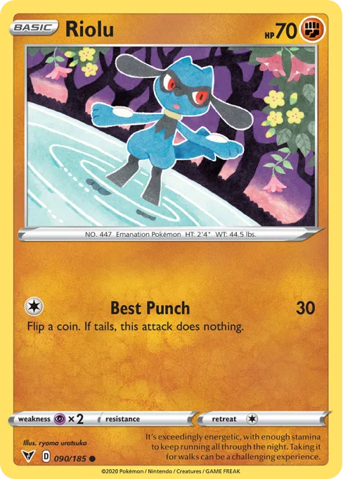 Riolu - Reverse Holo