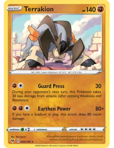 Terrakion - Reverse Holo