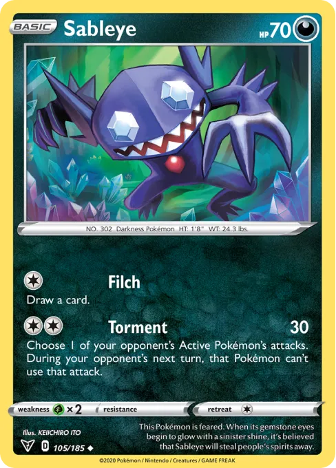Sableye - Reverse Holo