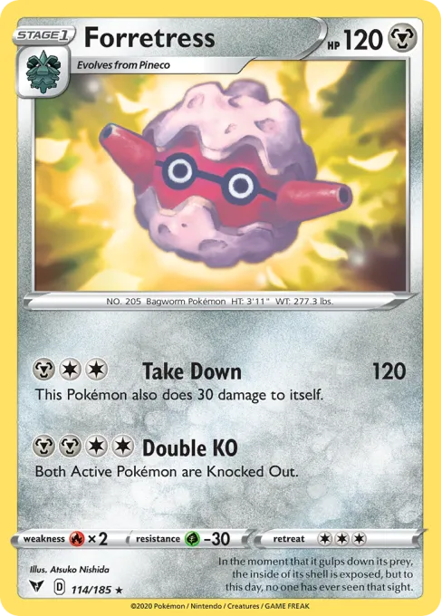 Forretress - Reverse Holo