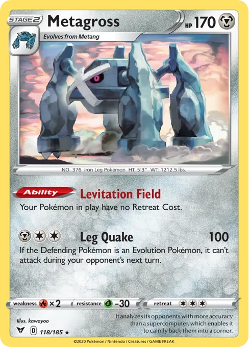 Metagross - Reverse Holo