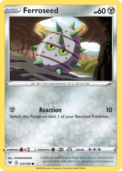 Ferroseed - Reverse Holo