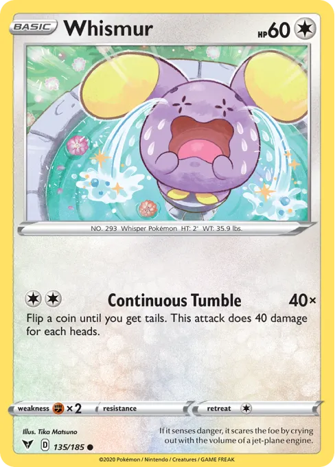 Whismur - Reverse Holo