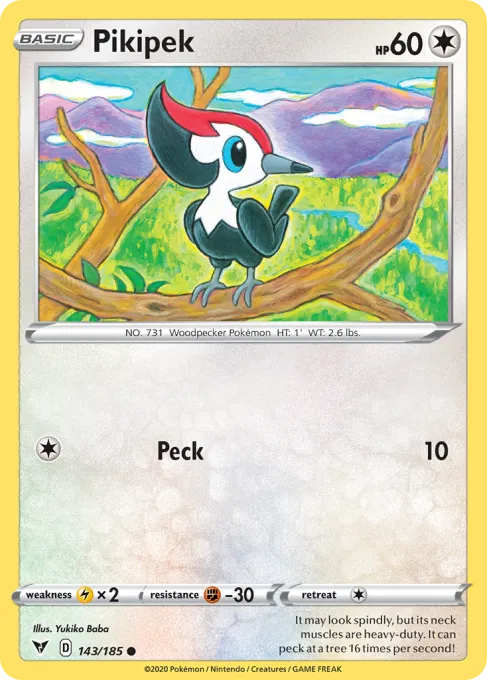 Pikipek - Reverse Holo