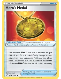 Hero's Medal - Reverse Holo