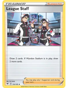 League Staff - Reverse Holo