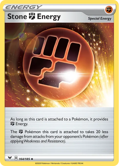 Stone Fighting Energy - Reverse Holo
