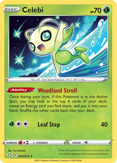 Celebi - Reverse Holo