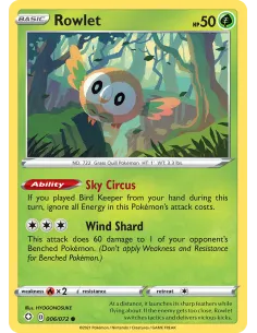 Rowlet - Reverse Holo