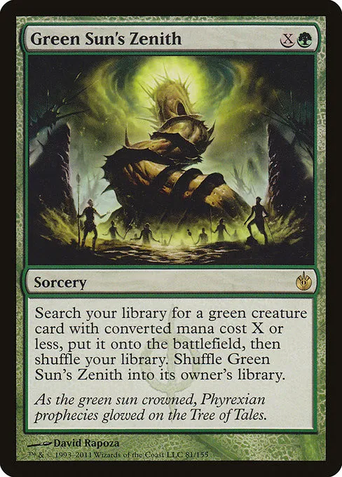 Green Sun's Zenith - Foil