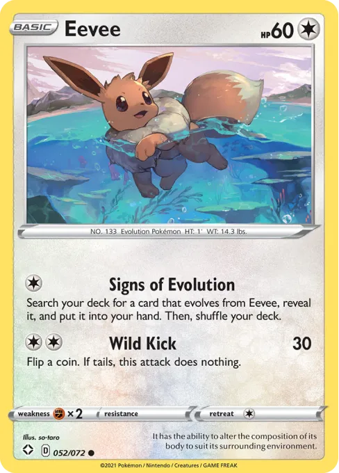 Eevee - Reverse Holo