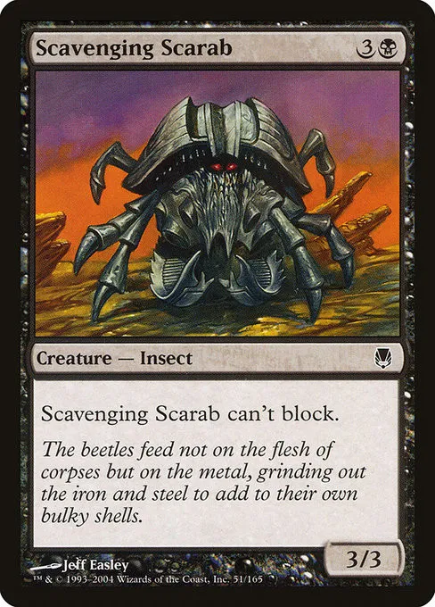 Scavenging Scarab