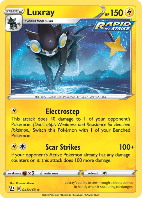 Luxray - Reverse Holo