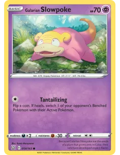 Galarian Slowpoke - Reverse Holo