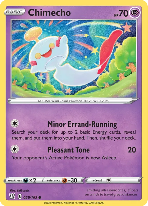 Chimecho - Reverse Holo