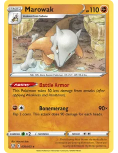Marowak - Reverse Holo