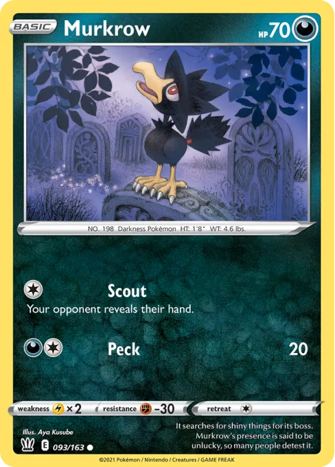 Murkrow - Reverse Holo