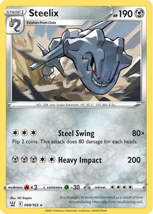 Steelix - Reverse Holo