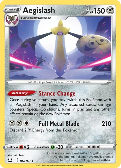 Aegislash - Reverse Holo