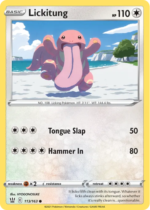 Lickitung - Reverse Holo