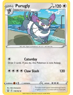 Purugly - Reverse Holo