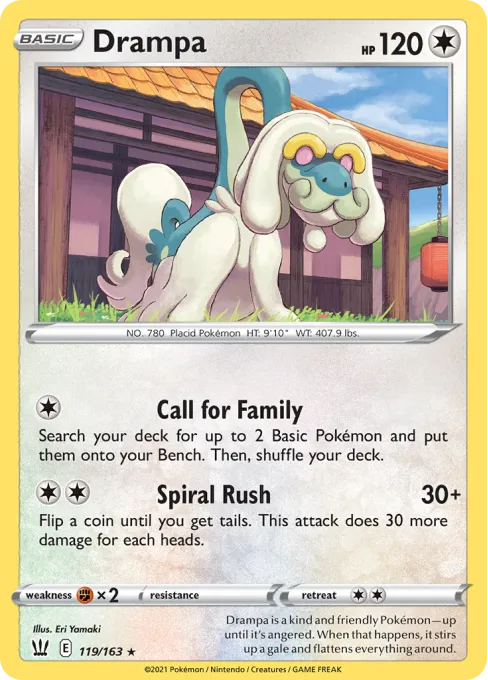 Drampa - Reverse Holo