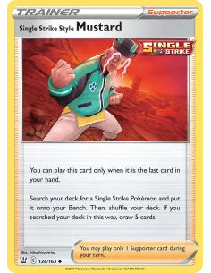 Single Strike Style Mustard - Reverse Holo