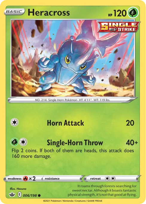 Heracross - Reverse Holo