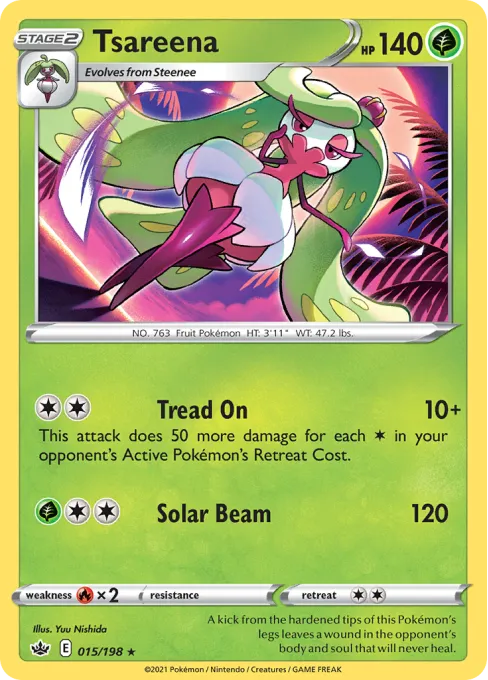 Tsareena - Reverse Holo