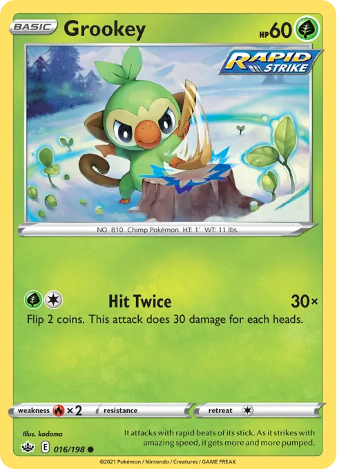 Grookey - Reverse Holo